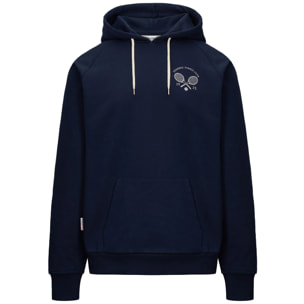 Superga - Felpe Uomo Donna Blu - Tennis Club Hoodie