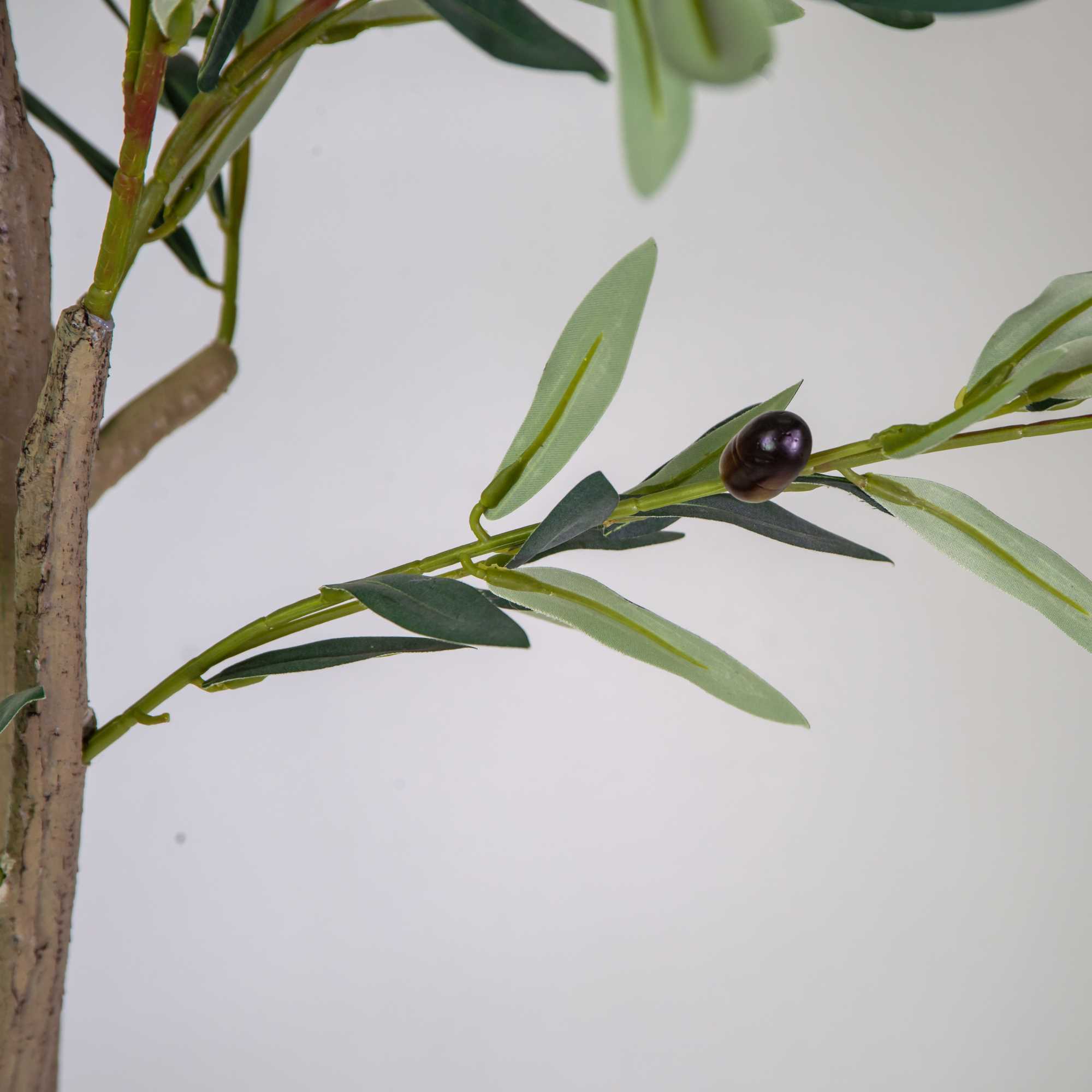 Pianta artificiale Vacchetti in plastica ulivo cm h150