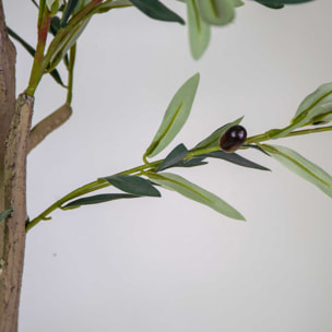 Pianta artificiale Vacchetti in plastica ulivo cm h150