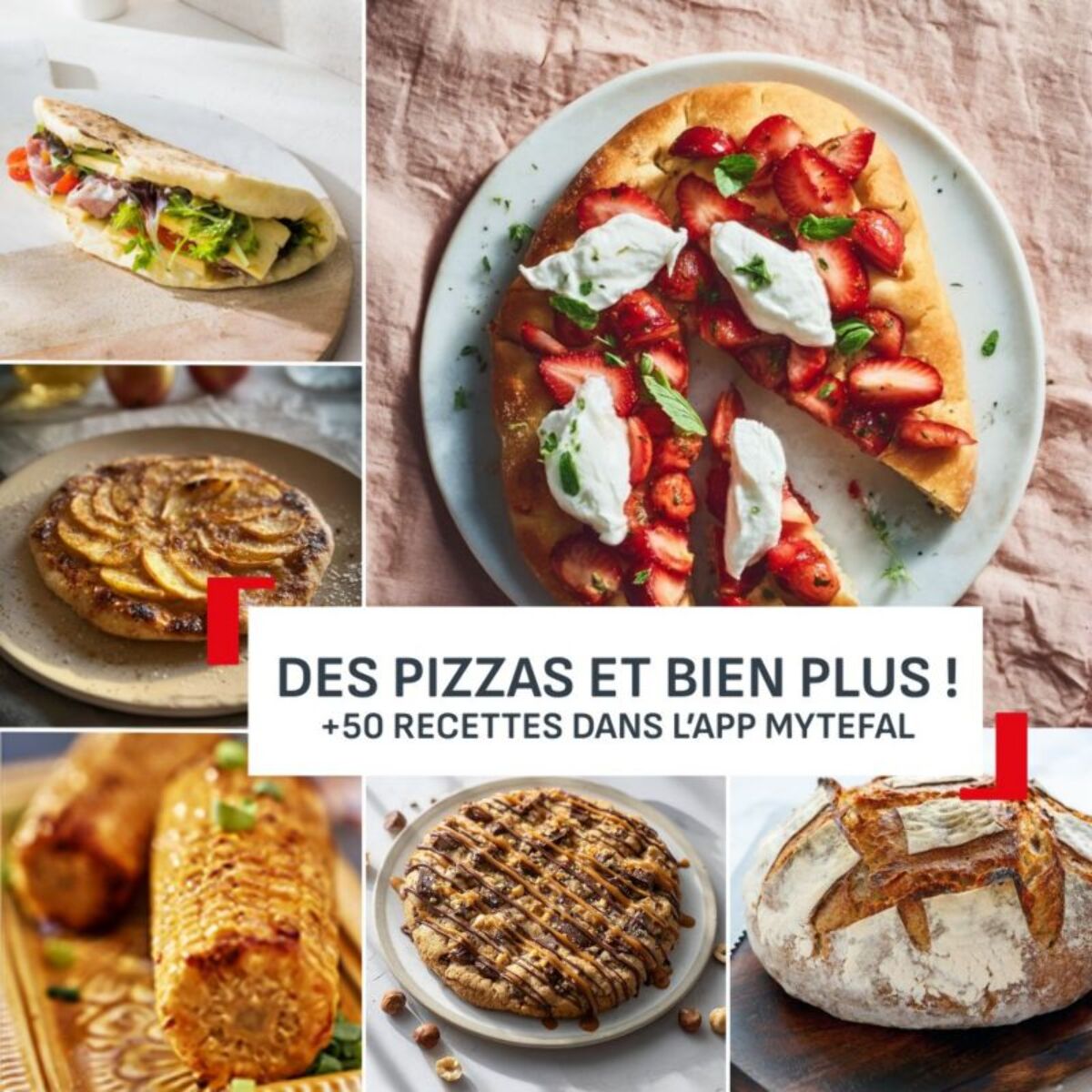 Four à pizza électrique TEFAL Pronto JM600TE0 pizza 30 cm préchauffage 15 min, jusqu'à 400°C