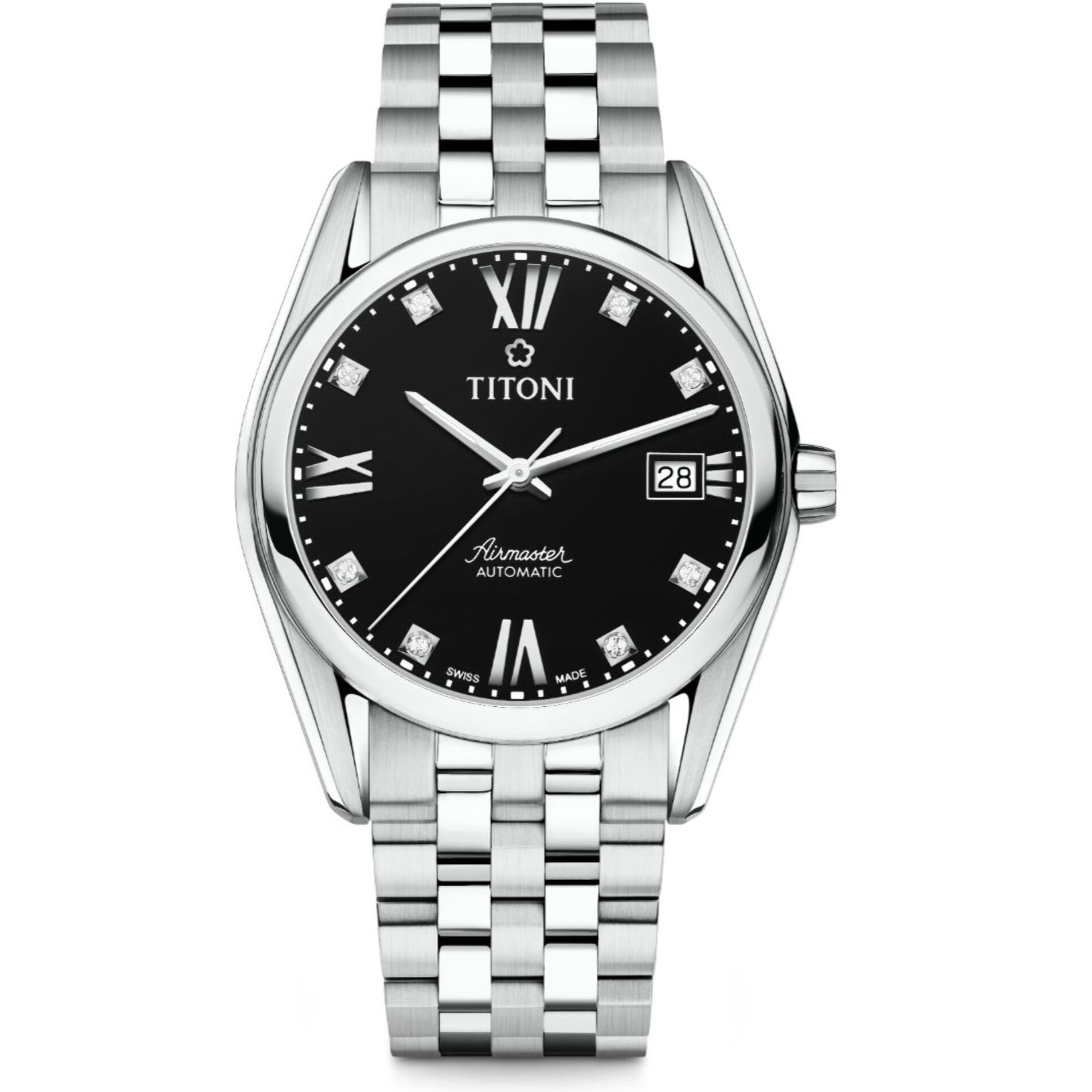 Reloj Titoni 83909S-354 Hombre Analogico Automatico con Correa de Acero inoxidable