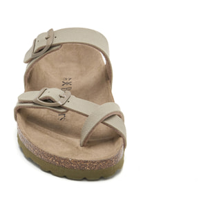 SANDALIA BABUNKERS CAQUI