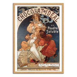 Affiche - Chocolat Ideal 1897 - Alphonse Marie Mucha