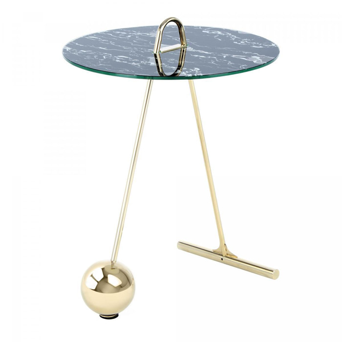 Table basse RUSI Fait à la main en Acier