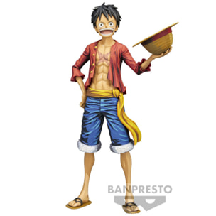 One Piece Figura D. Luffy Monkey Grandista Nero 28 cm Banpresto