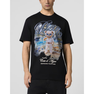 PHILIPP PLEIN Round Neck T-Shirt Teddy Yachting