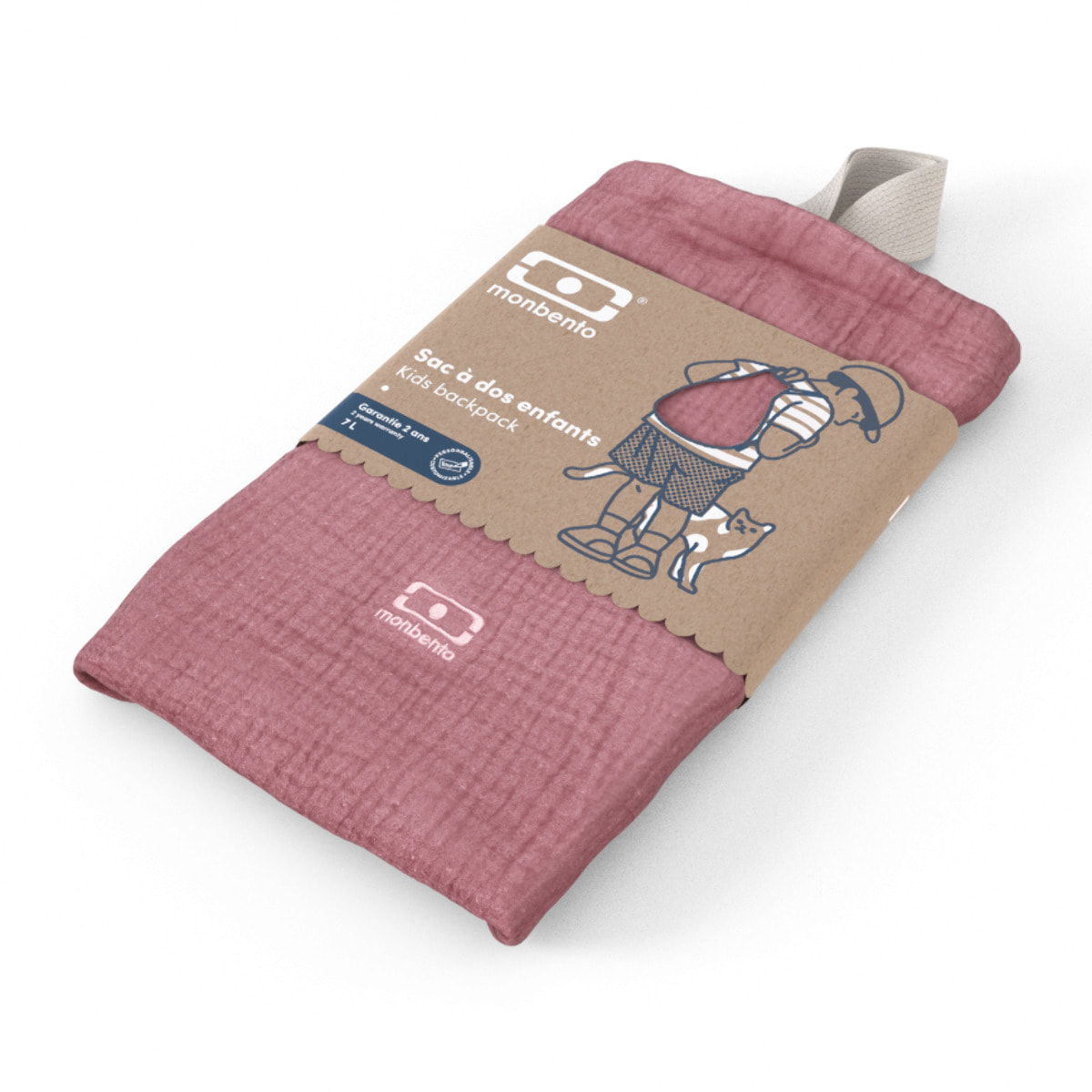 Sac à dos enfant Buddy 7L Rose