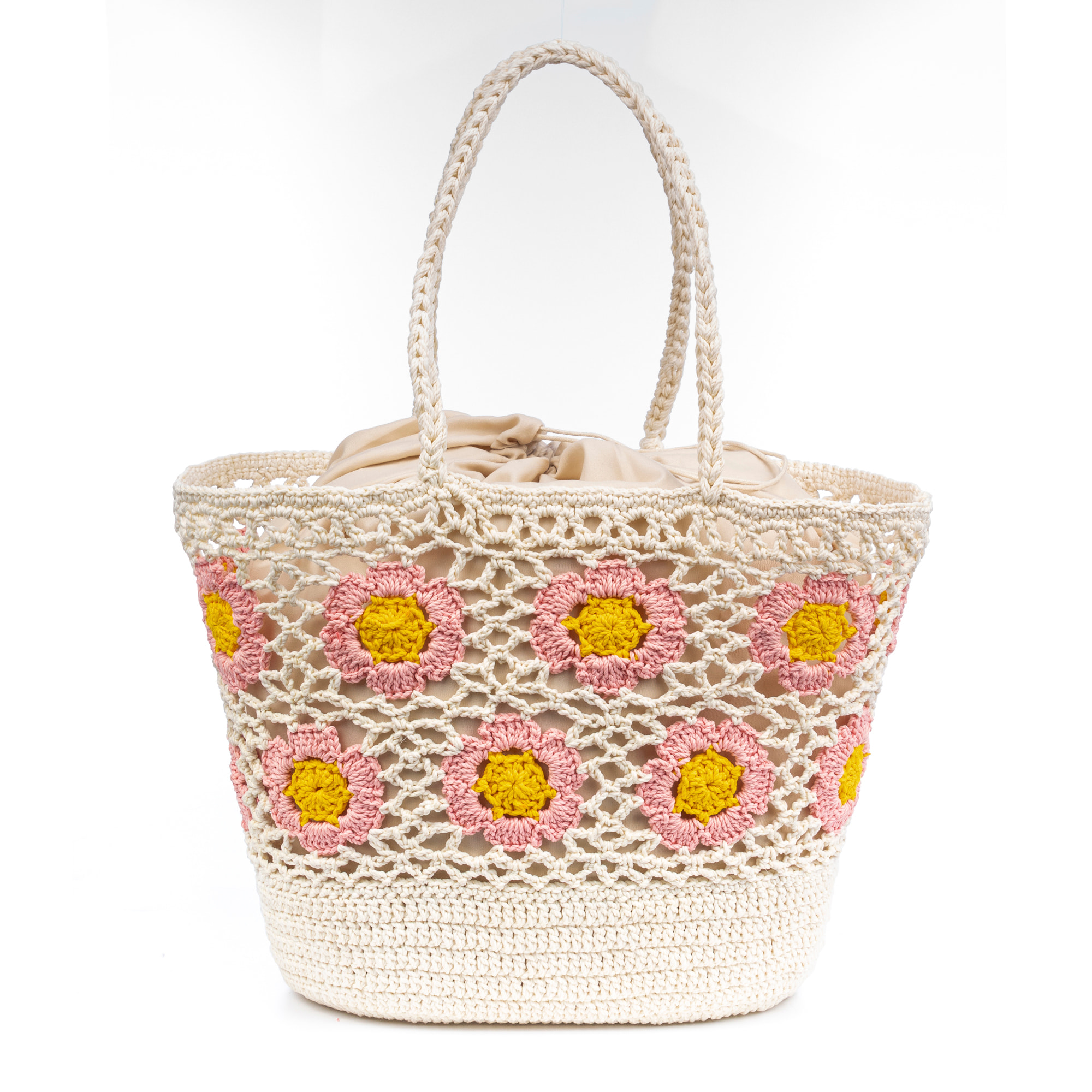 Belbo Bolso de hombro Mujer. Fabricaco en algodón tejido artesanal a mano.