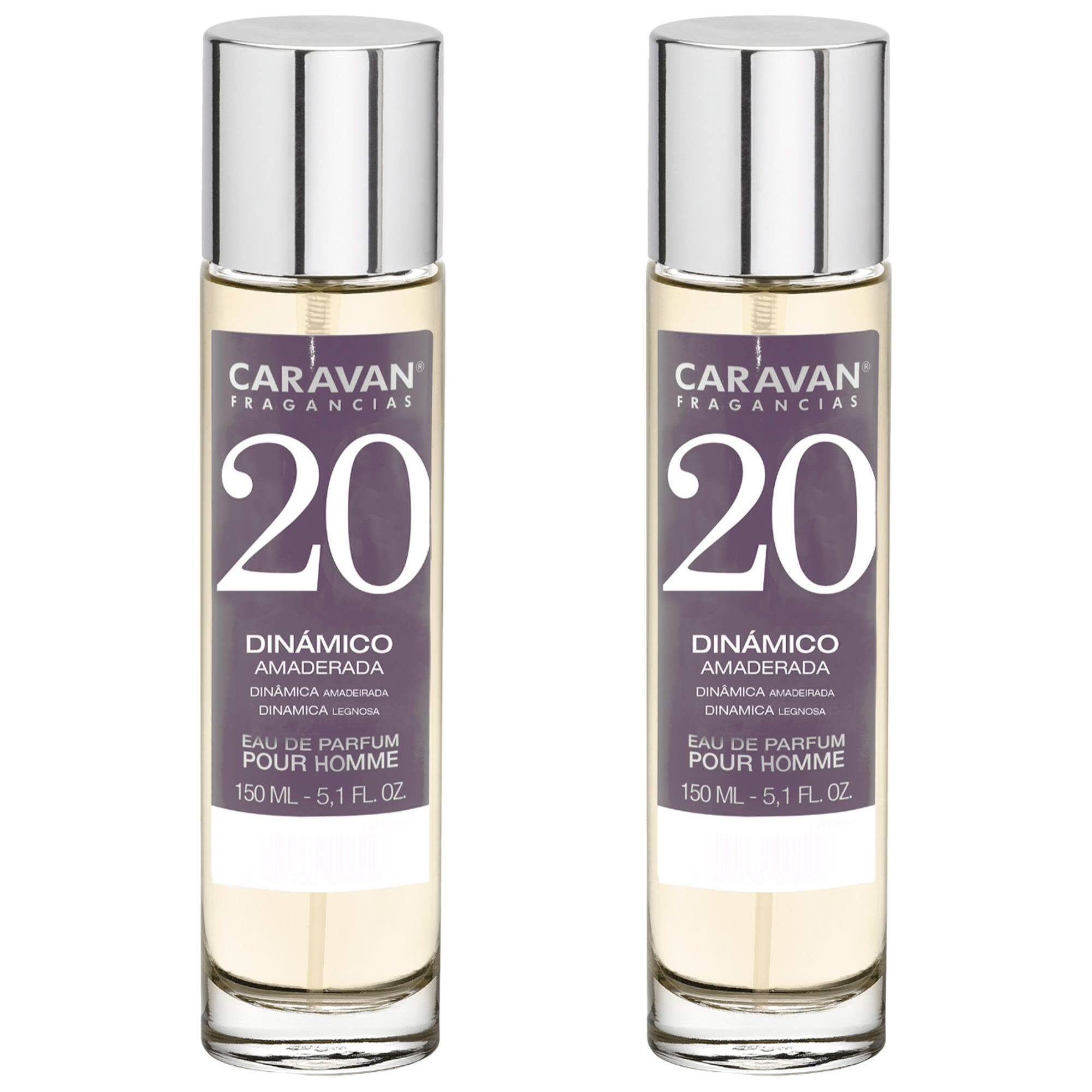 Caravan fragancias set de 2 frascos perfume de hombre nº20, de 150 ml