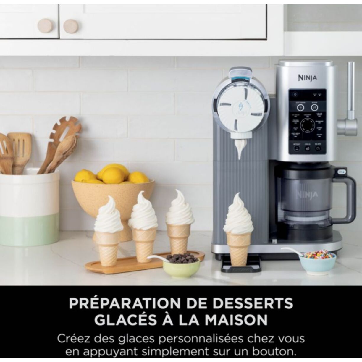 Sorbetière NINJA Creami Swirl NC701
