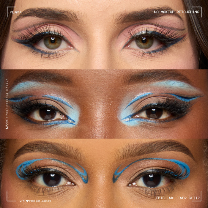 NYX Professional Makeup Epic Ink Eyeliner Glitz TAPERED TWINKLE