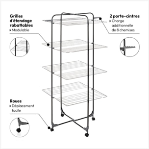 Étendoir à linge modulable tour 40 m Mojave