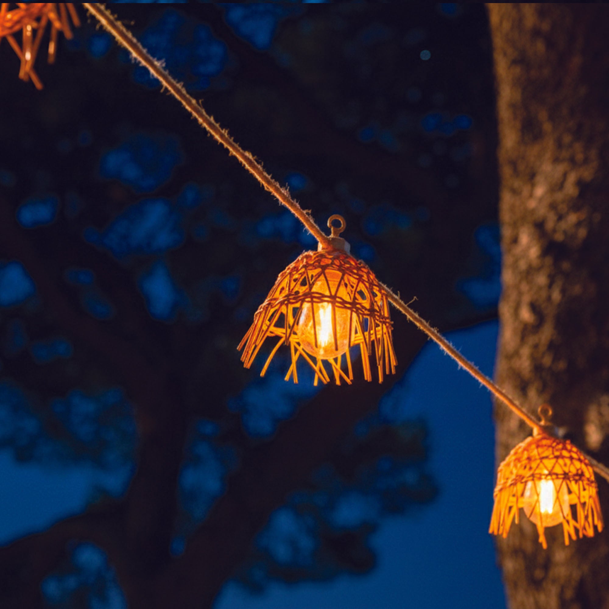 Guirlande solaire MINI HAWAI 10 LED 8M