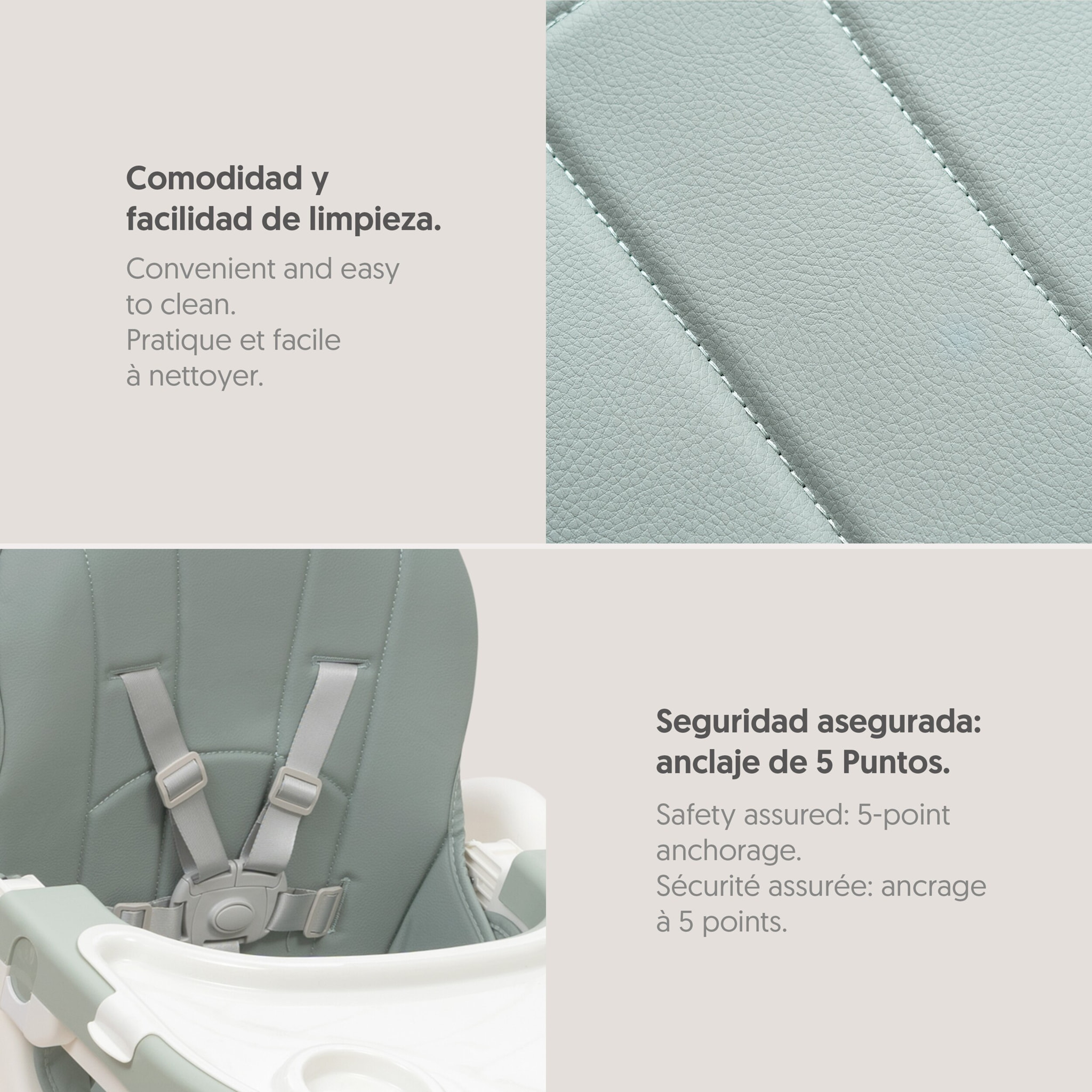 Trona plegable Aluminio Mod Practic