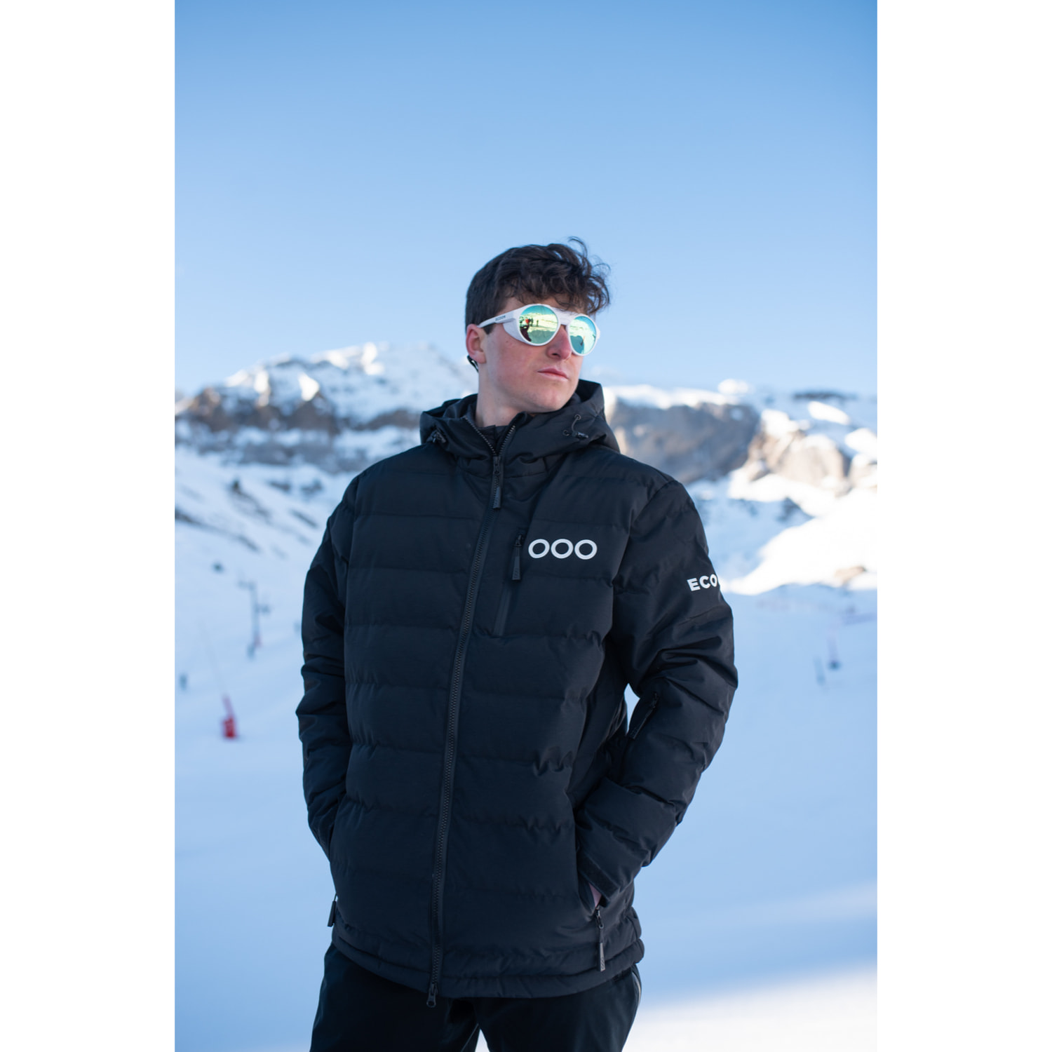 Chaqueta para hombre ECOON ECOThermo Insulated Jacket 1 - Negro
