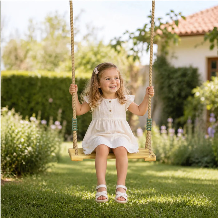 Balançoire bois pour portiques de 1,90 à 2,50 m