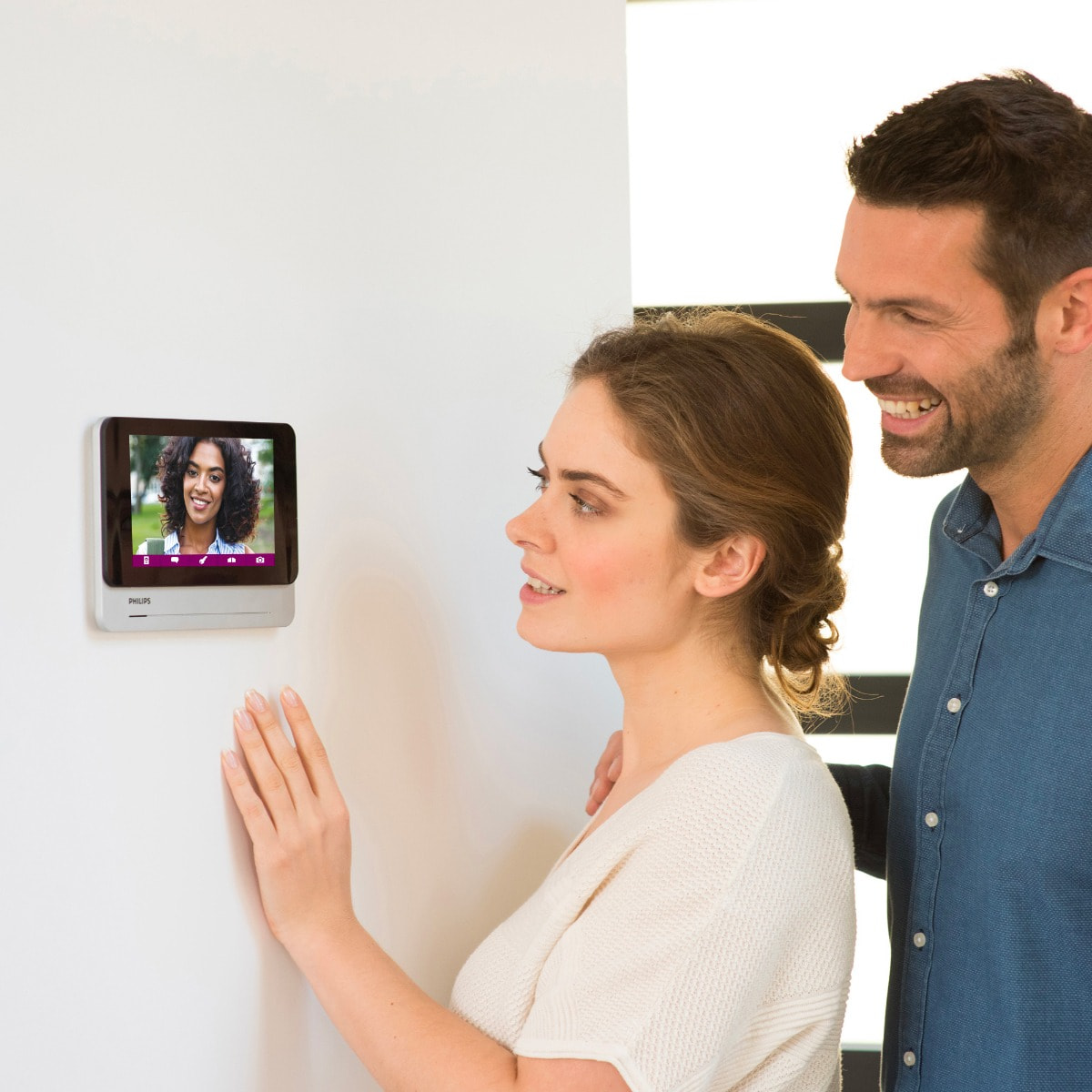 Visiophone WelcomeEye Connect 2 avec 2 platines de rue