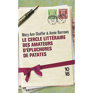 Shaffer, Mary Ann | Le cercle littéraire des amateurs d'épluchures de patates | Livre d'occasion