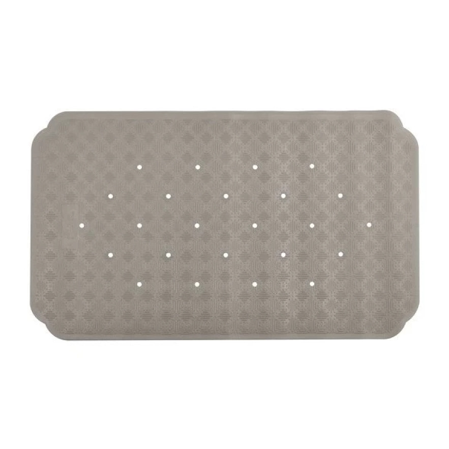 Tapis Fond de baignoire Caoutchouc RUBY 70x40cm Taupe Spirella
