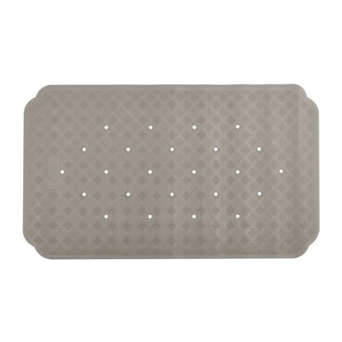 Tapis Fond de baignoire Caoutchouc RUBY 70x40cm Taupe Spirella