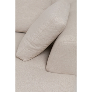 Canapé d'angle Gianna 290cm crème Kare Design
