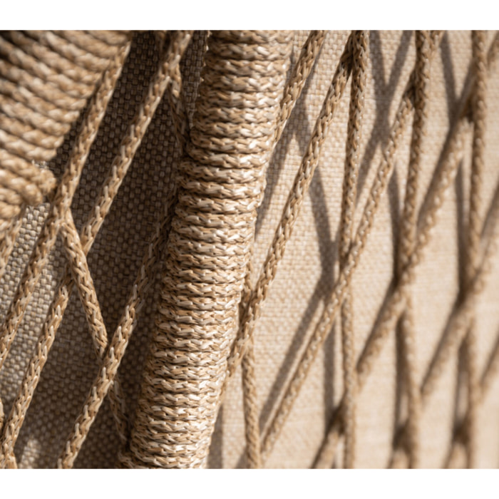 Salon de jardin en acacia - 5 places - DANAO