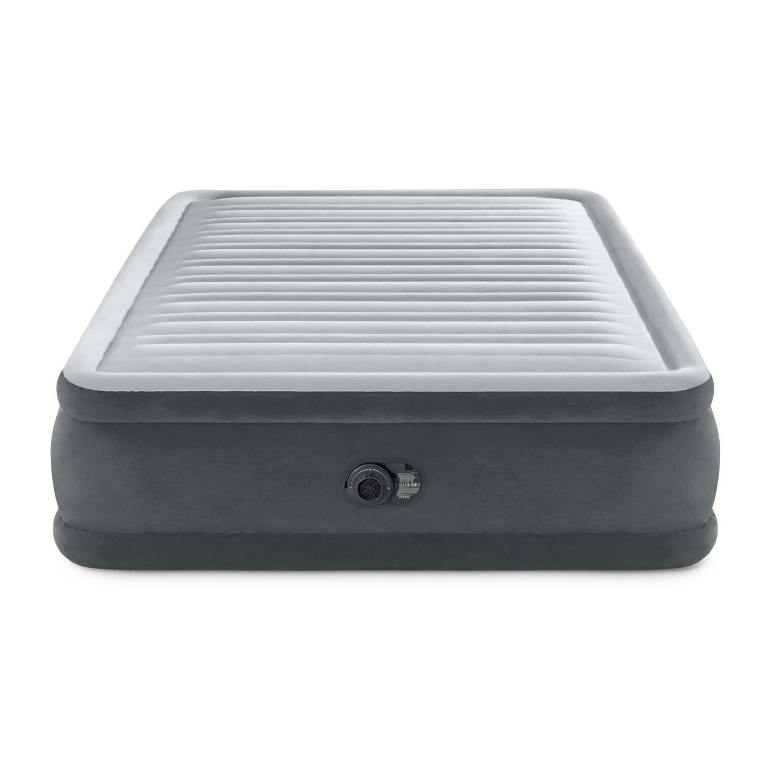 Intex Materasso Gonfiabile Dura-Beam Comfort Plush Elevated Matrimoniale, 152x203x46 cm