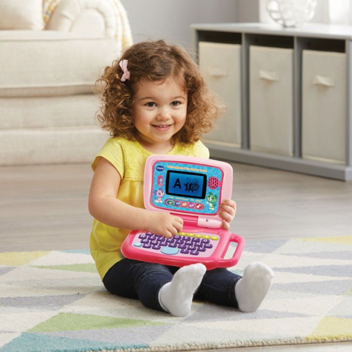 Ordinateur enfant VTECH Ordi-tablette P'tit Genius Touch mauve