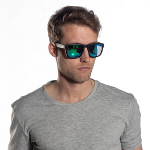 Gafas de sol OCEAN BIDART - Negro mate / Revo verde