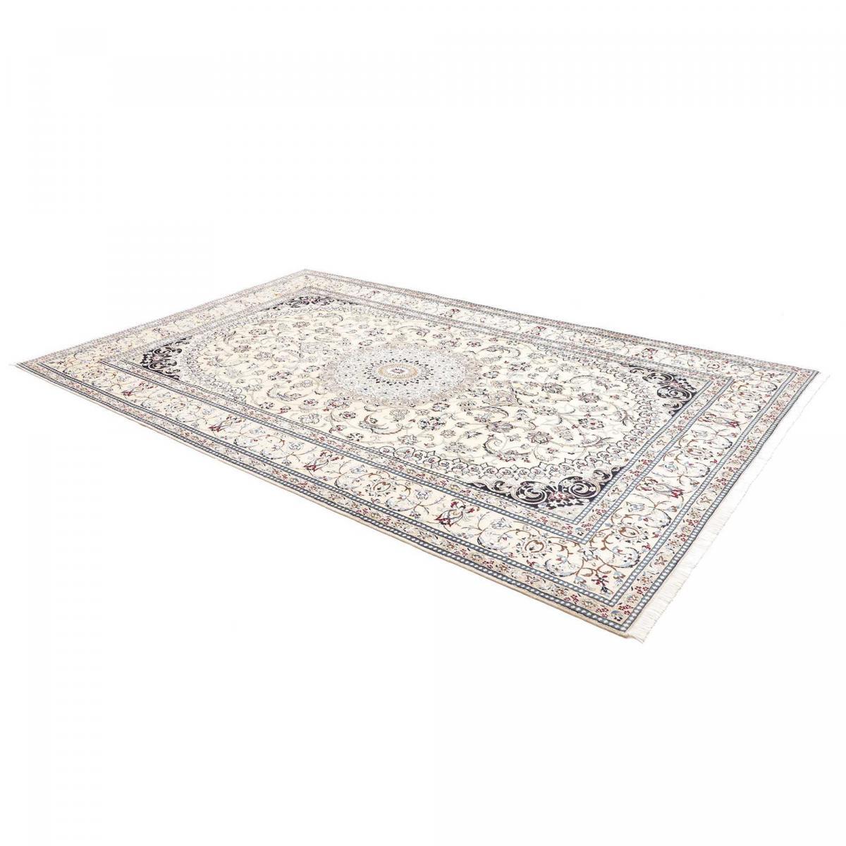 Tapis d'orient au motif oriental, artisanal noué main en laine