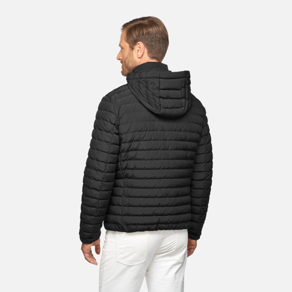 Chaquetas Hombre de la marca GEOX  modelo M WARRENS NEGRO