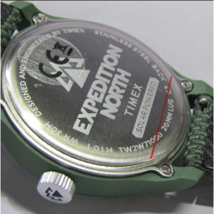 Timex Reloj Analógico De Cuarzo Expedition Northâ® Traprock Solar