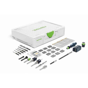 Set de montage FESTOOL SYS3 M 89 ORG CE-SORT - 104 accessoires - 576804