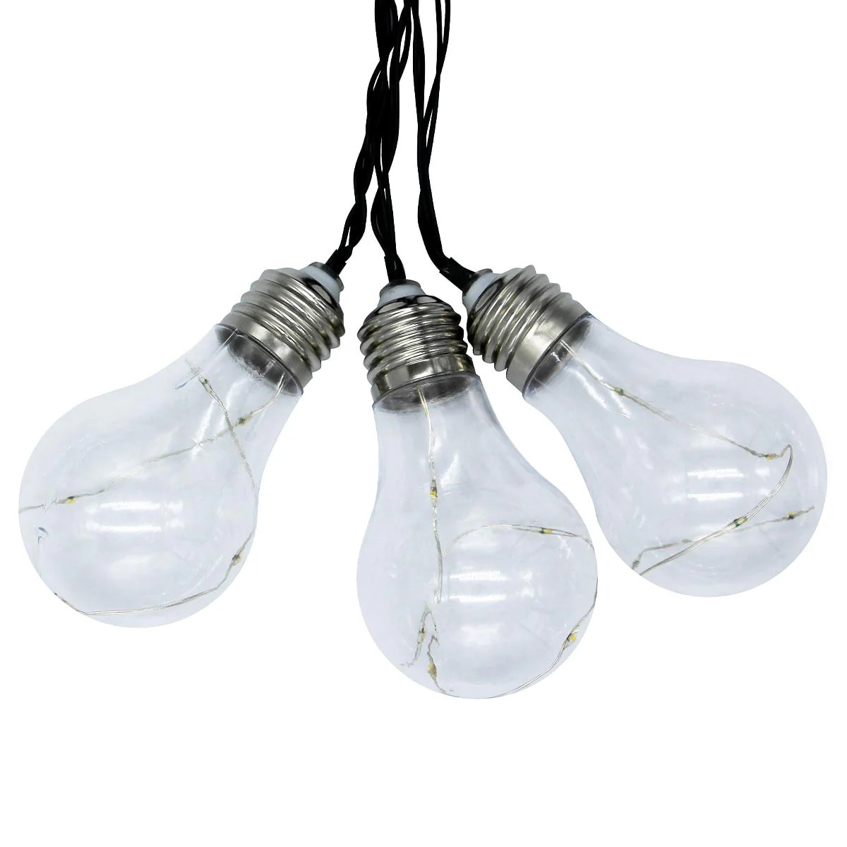 Guirlande solaire 10 ampoules FANTASY STAR SOLAR 3.75M