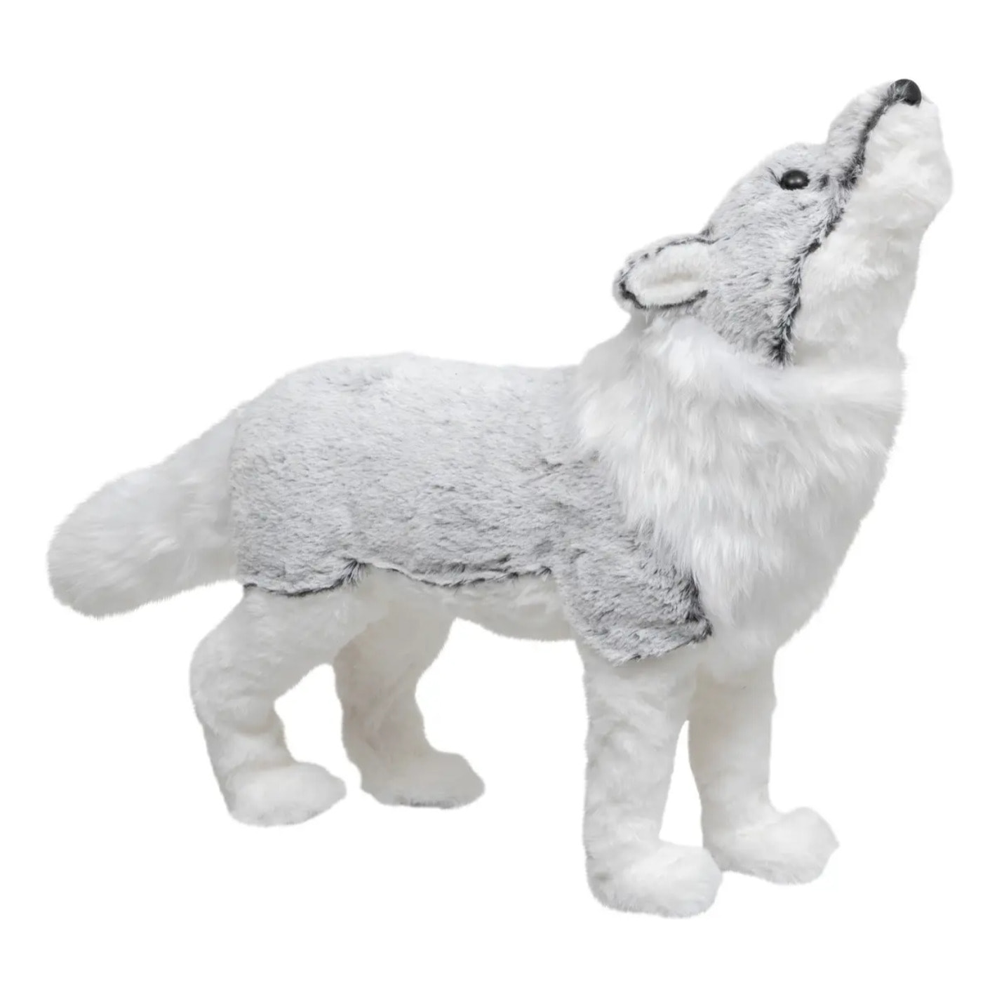 Polyfoam loup blanc 60x45cm