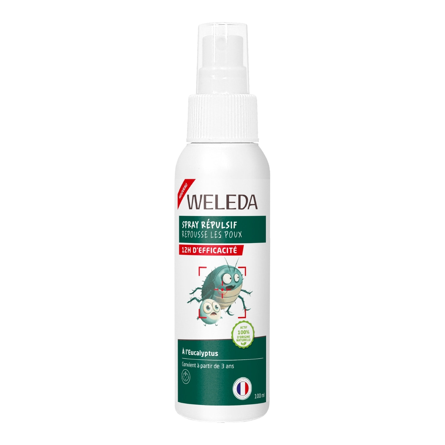WELEDA - Spray répulsif anti-poux - 100ml