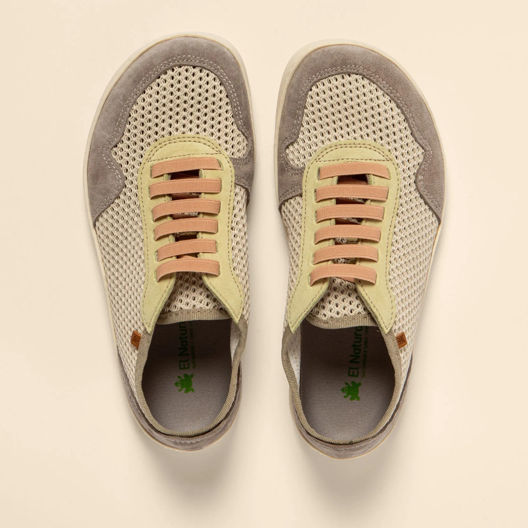 Zapatos N5914 MULTI MATERIAL MULTI CREAM/ ORIGEN color Multi cream