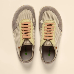 Zapatos N5914 MULTI MATERIAL MULTI CREAM/ ORIGEN color Multi cream