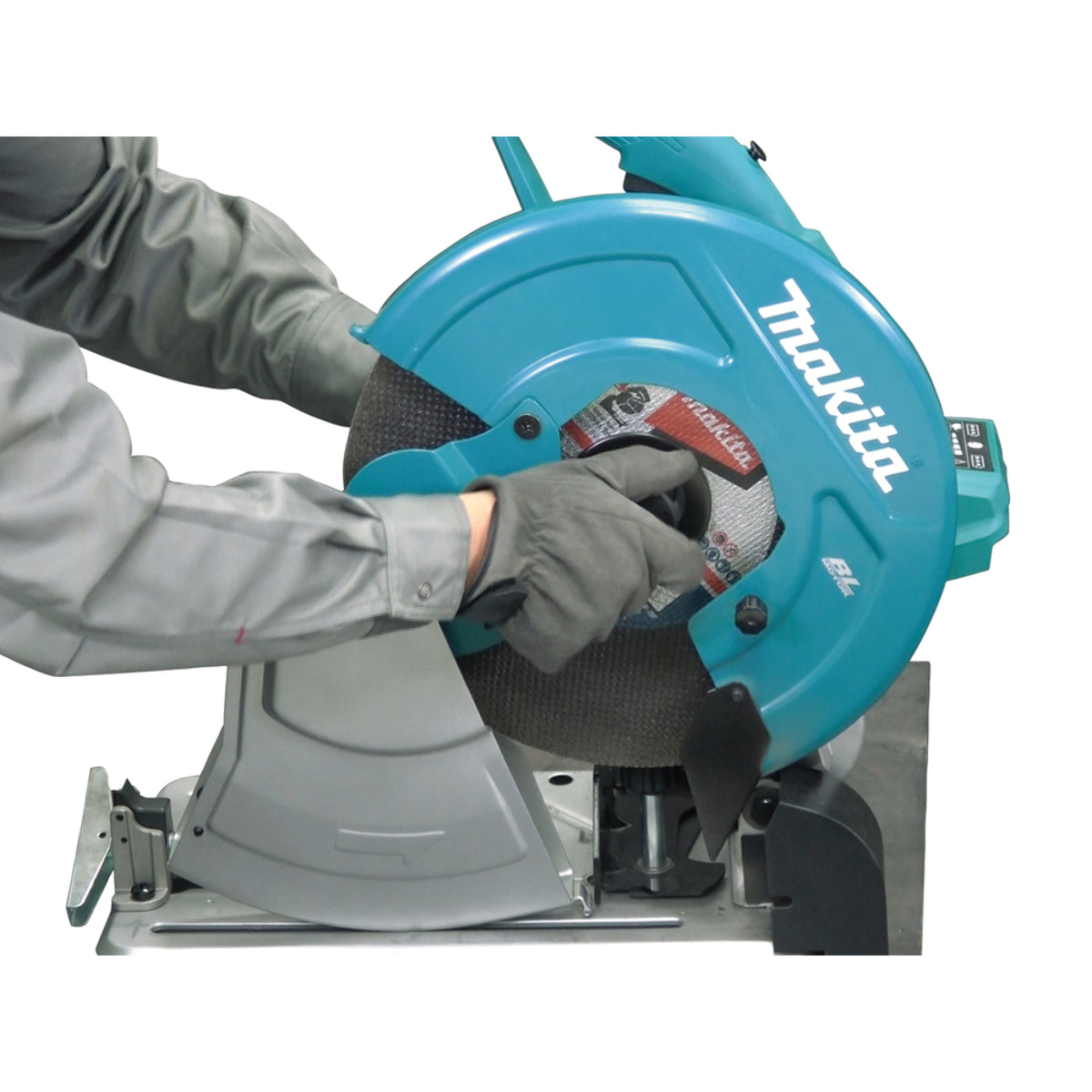 Tronzadora de metal 36 V => 2 x 18 V Li-Ion MAKITA - Sin batería y cargador - DLW140Z