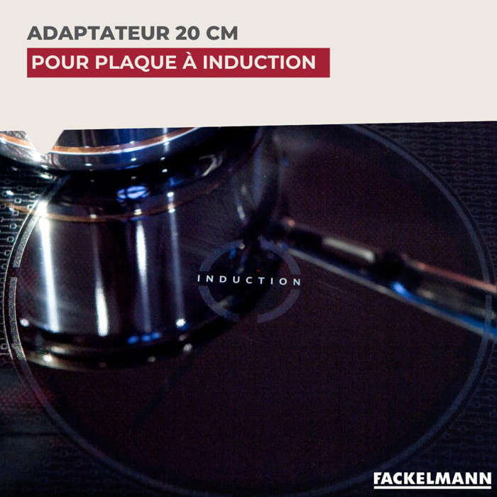 Adaptateur plaque à induction 20 cm Fackelmann