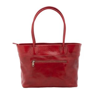 Borsa a tracolla  da uomo In Vera pelle Made in Italy 40x27x14 cm