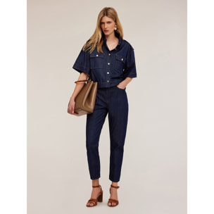 Motivi - Vaqueros mom fit - Azul