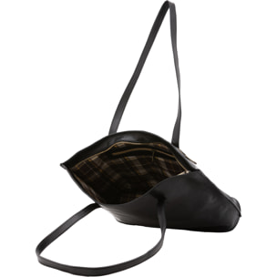 Borsa a spalla  da donna In Vera pelle Made in Italy 31x43x10 cm