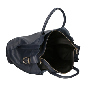Borsa a mano da donna - Modello Doralice - Vera pelle - 38.0 x 31.0 x 17.0 cm