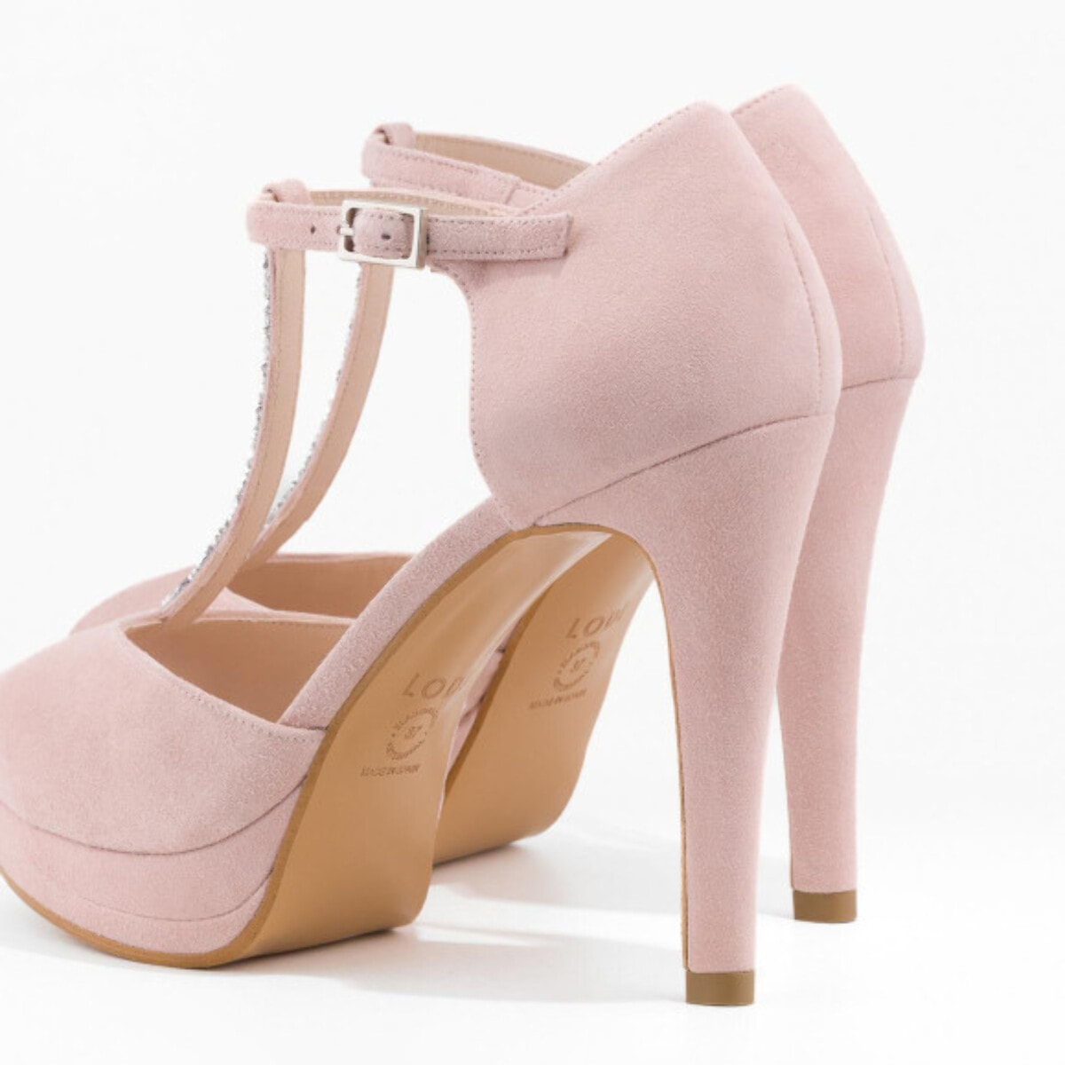 SANDALIAS DE NOVIA ROSAS PAULI