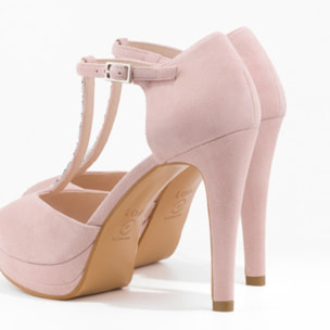 SANDALIAS DE NOVIA ROSAS PAULI