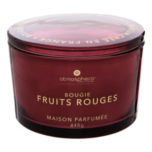 Bougie parfumée 440 g Glowy fruits rouges