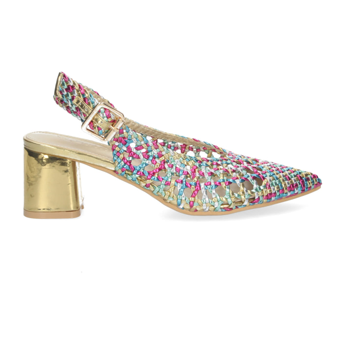 Zapato de tacon para Mujer, Comodo, Estilo Salon