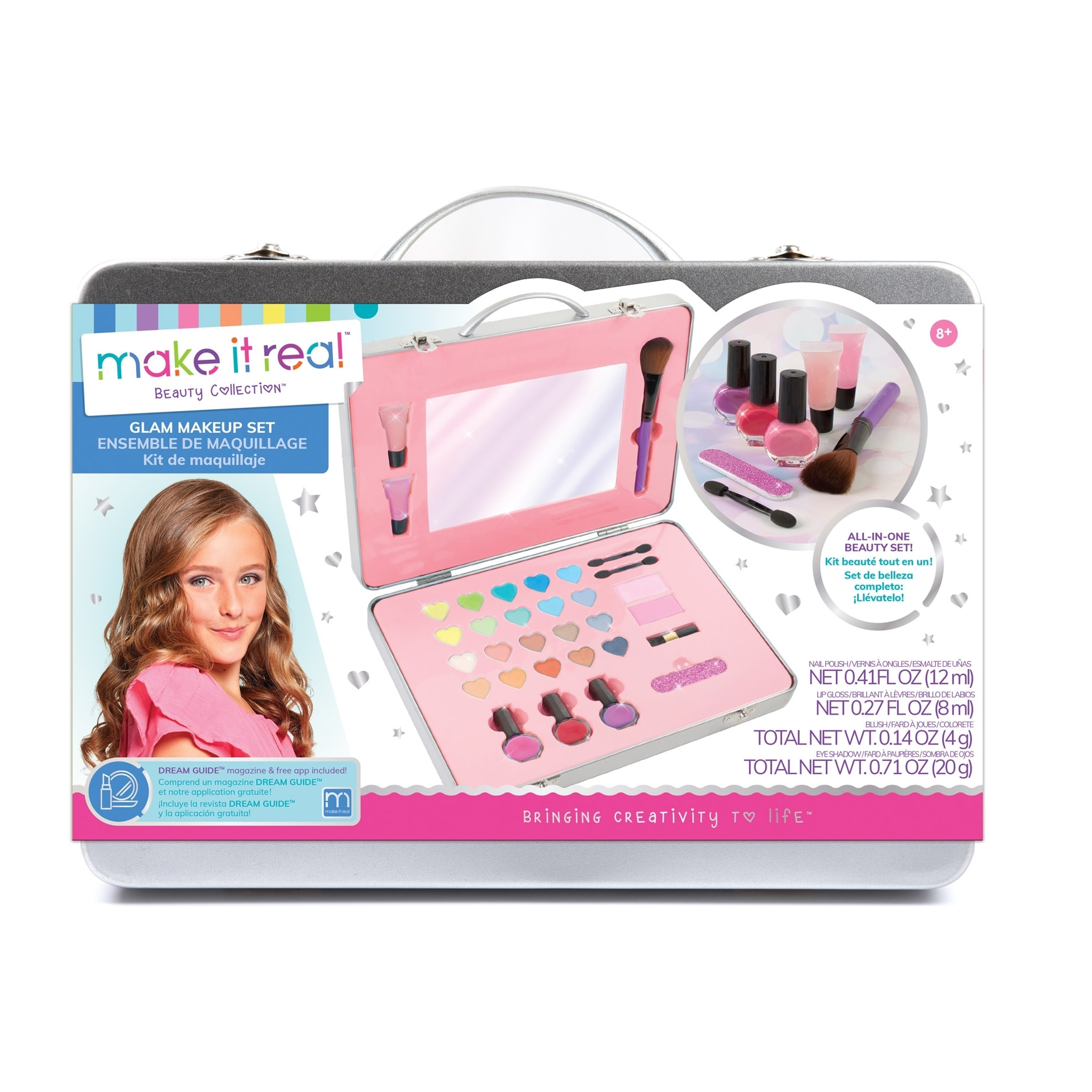 Cofanetto Deluxe Trucchi in Metallo