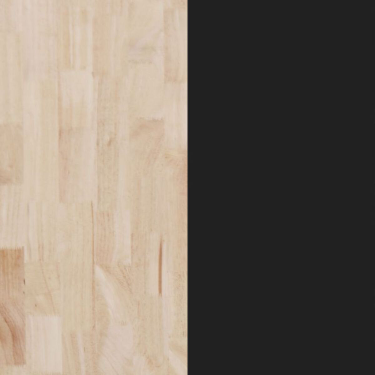 Mesa de centro elevable Padma Negro - Roble